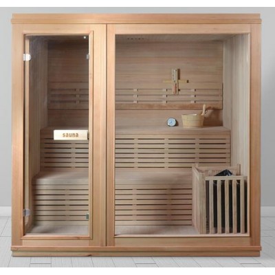 traditional cheapest wood steam sauna room