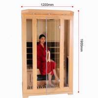 Best selling wooden infrared sauna room with high quality sauna spa